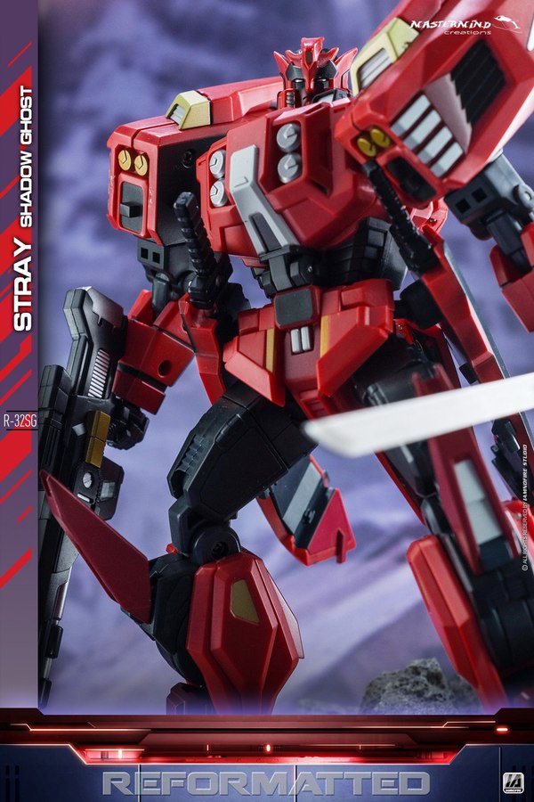 R 32SG Stray Shadow Ghost Deadpool Transformer Homage From Mastermind Creations  (6 of 27)